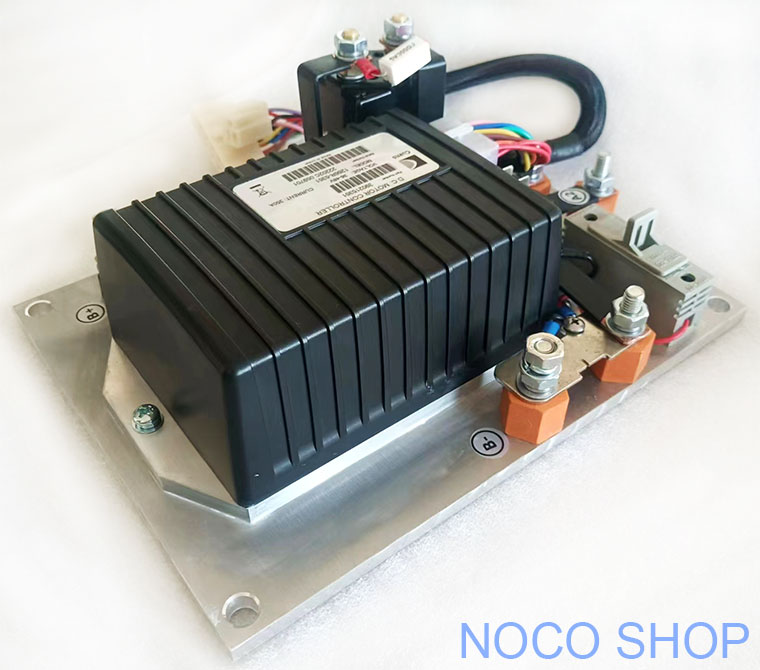 Programmable CURTIS DC SepEx Motor Speed Controller Assembly, PMC Model 1266A-5201 and 1266R-5351, With Foot Pedal Throttle JSQD-DWK-003D